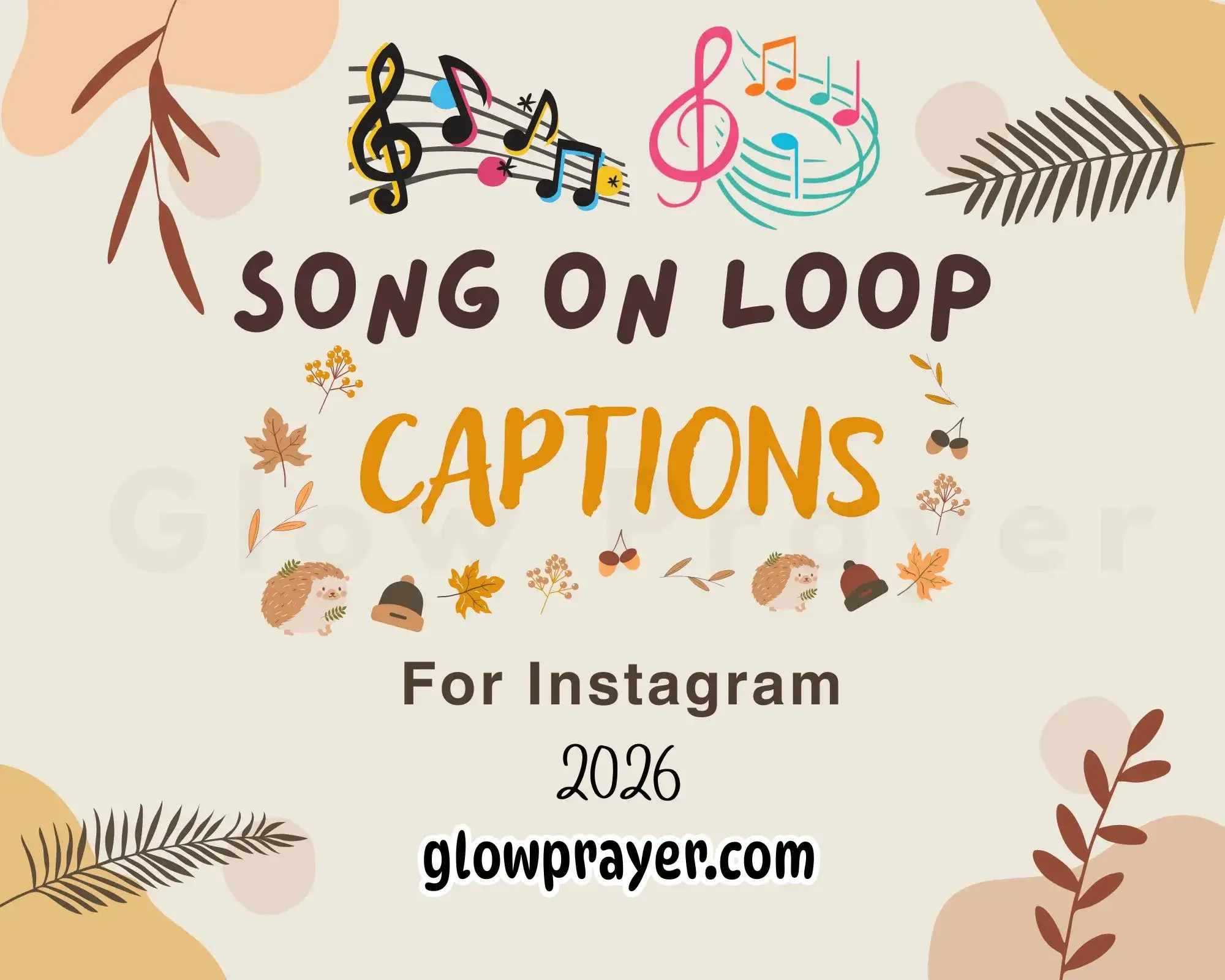 111+ Song on Loop Captions For Instagram GlowPrayer