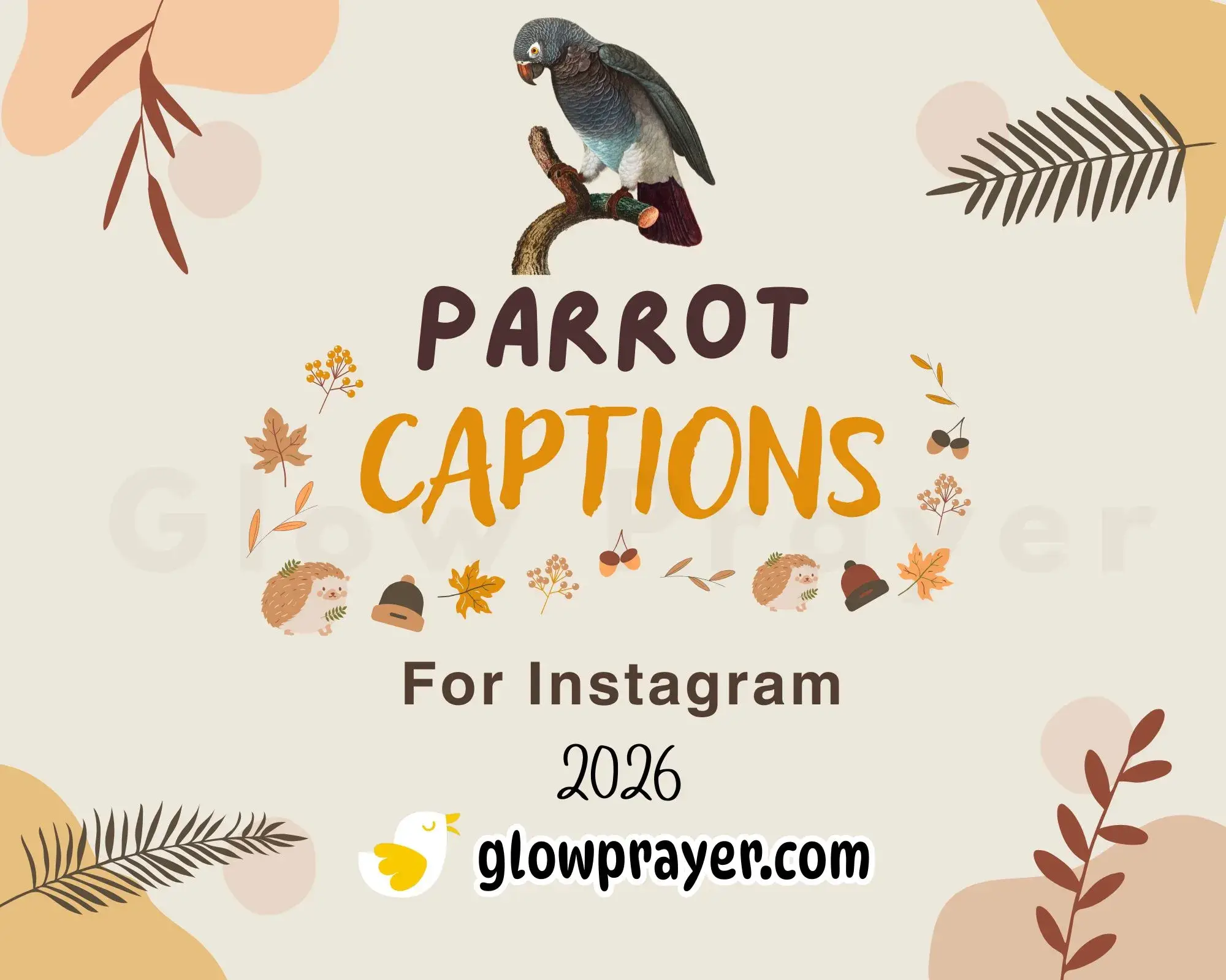133+ Caption for Parrot | Cute, Funny & Creative GlowPrayer