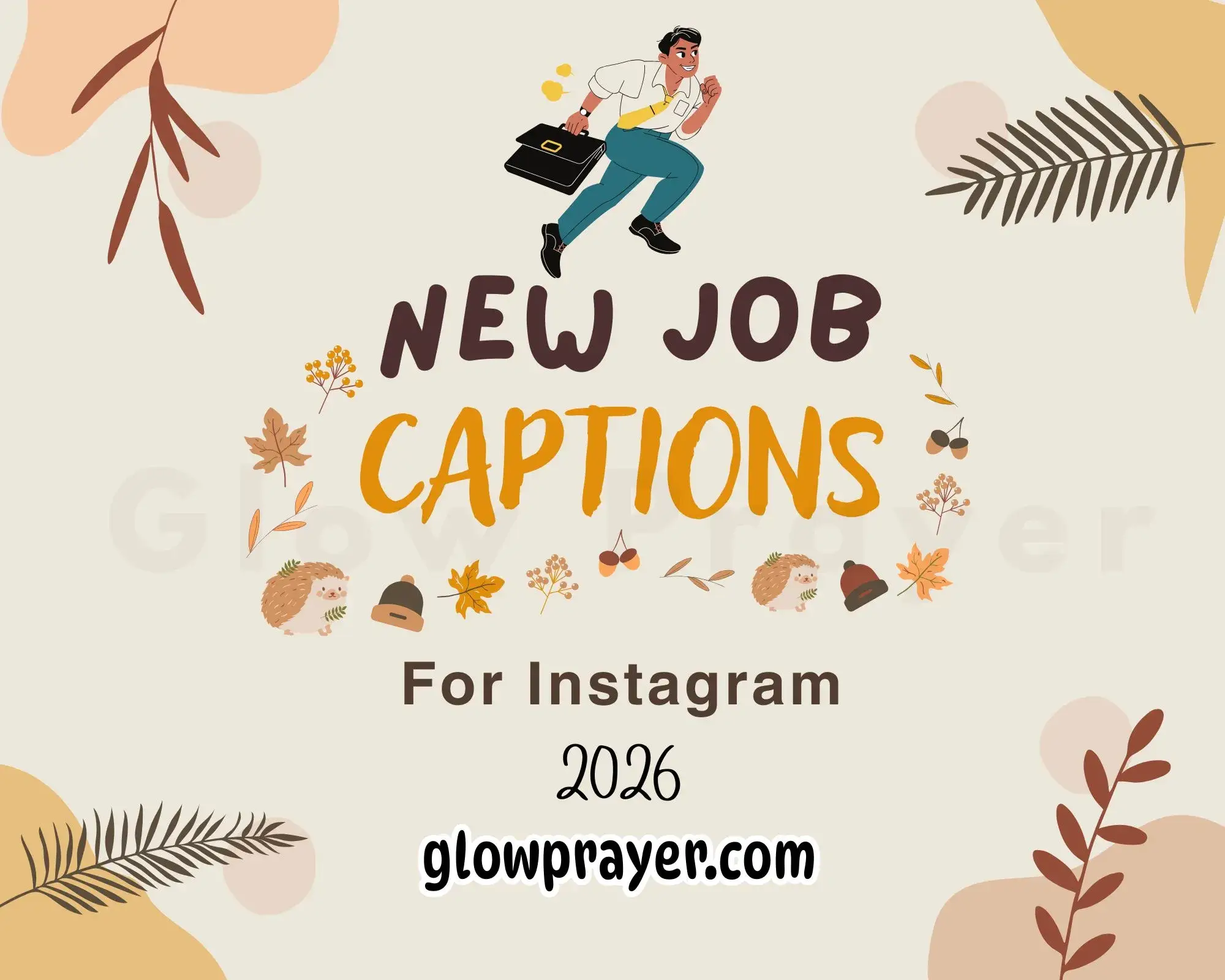 155+ Instagram Captions for Starting a New Job - Glow Prayer