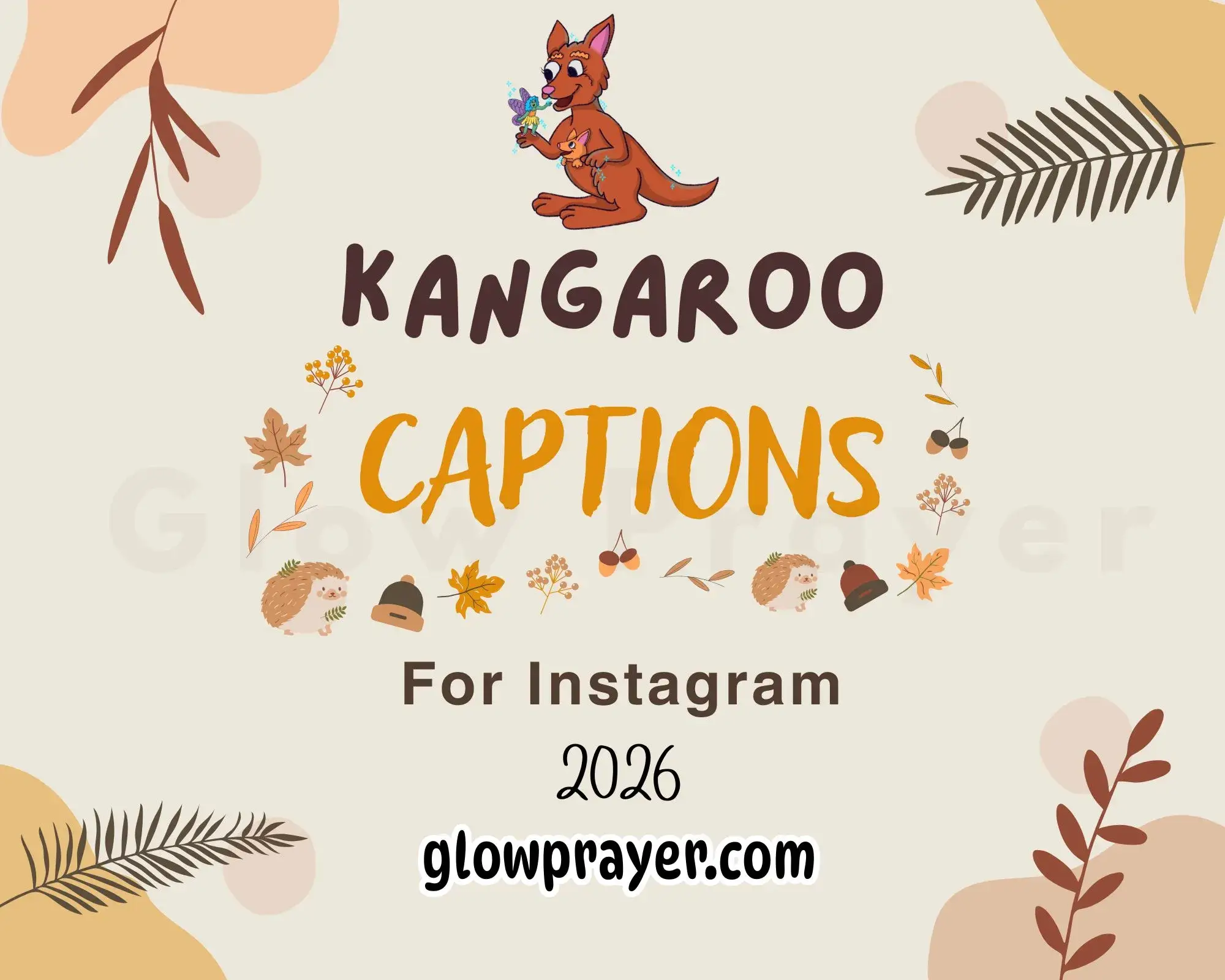 225 Kangaroo-Instagram Captions GlowPrayer