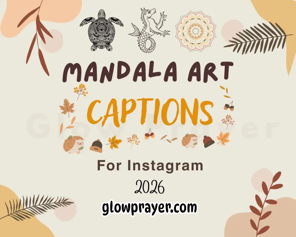 333+ Mandala Art Captions For Instagram GlowPrayer