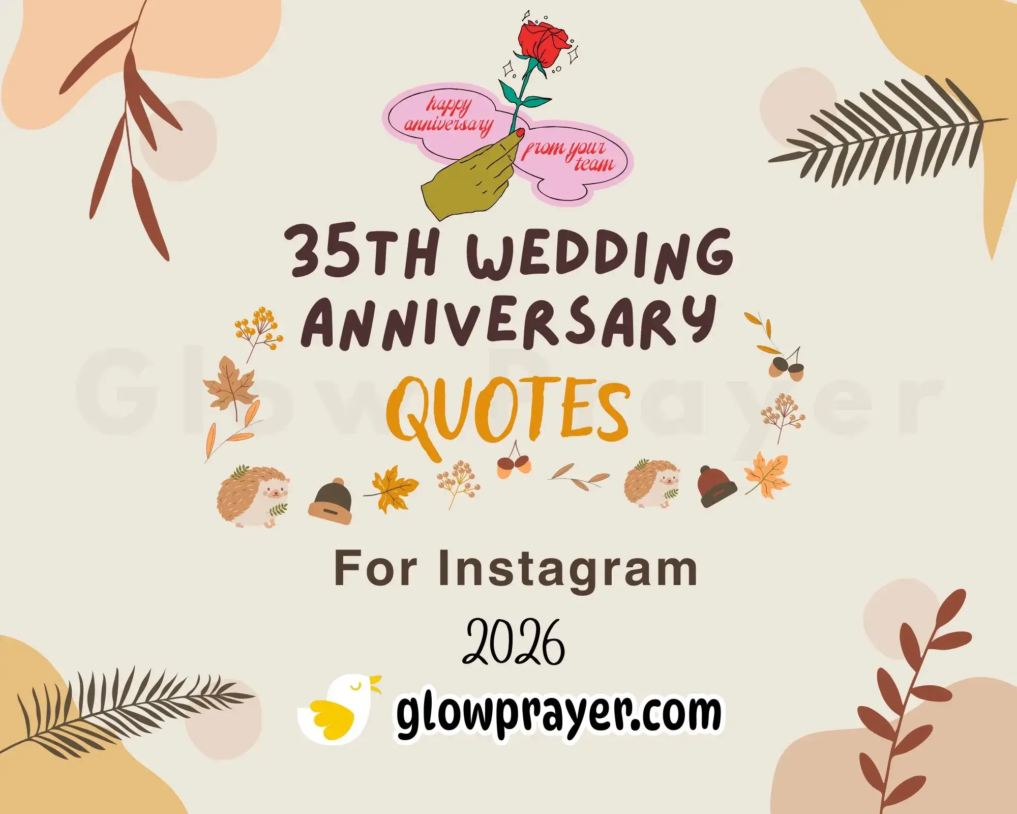 Heartfelt 35th Wedding Anniversary Quotes for a Timeless Love | Glow Prayer