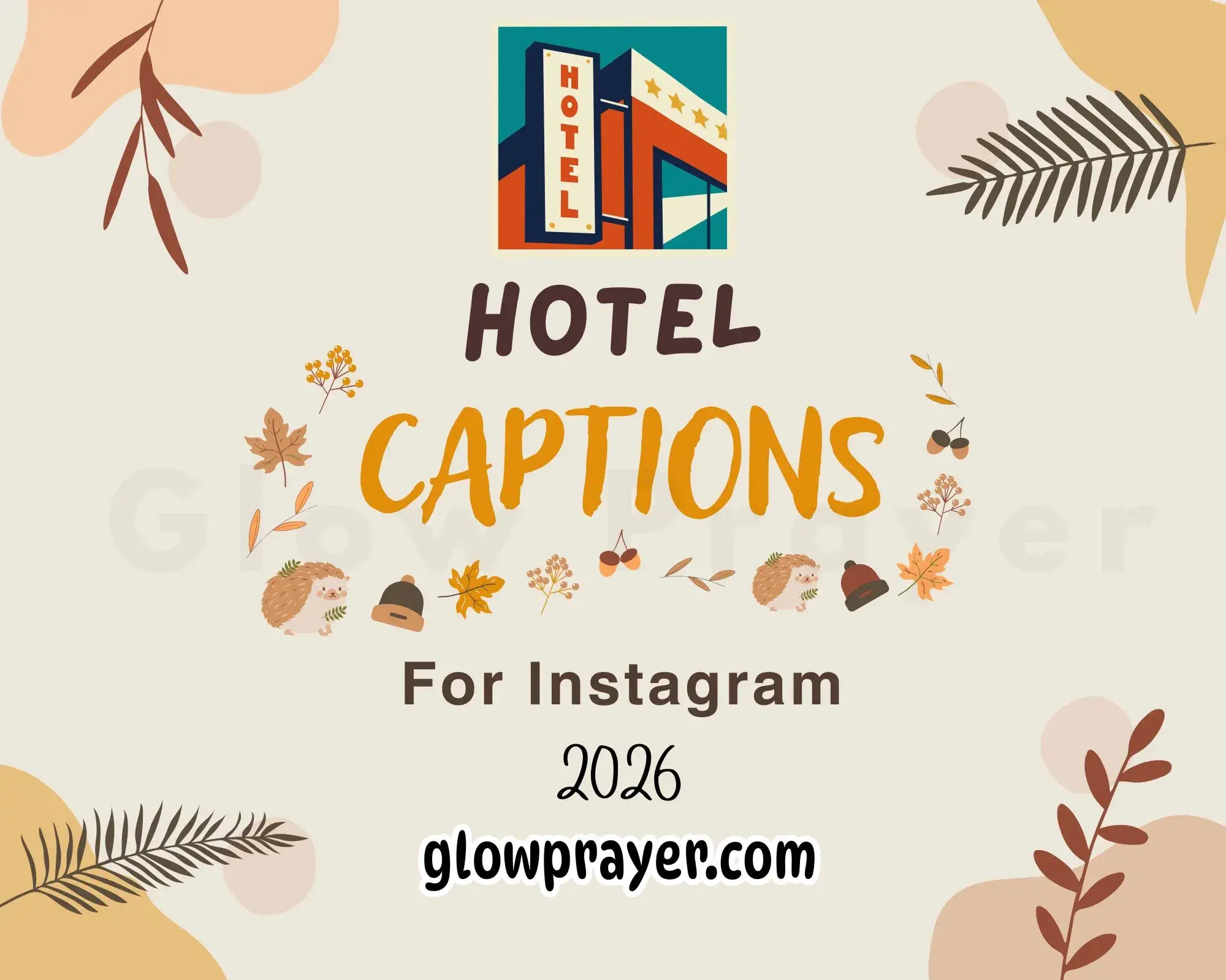 Relax & Indulge: Best Hotel Captions for Instagram Glow Prayer