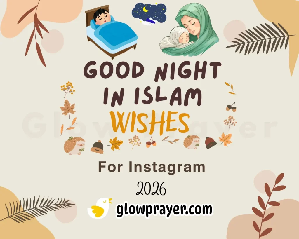 Good Night in Islam Wishes & Messages for All | Glow Prayer