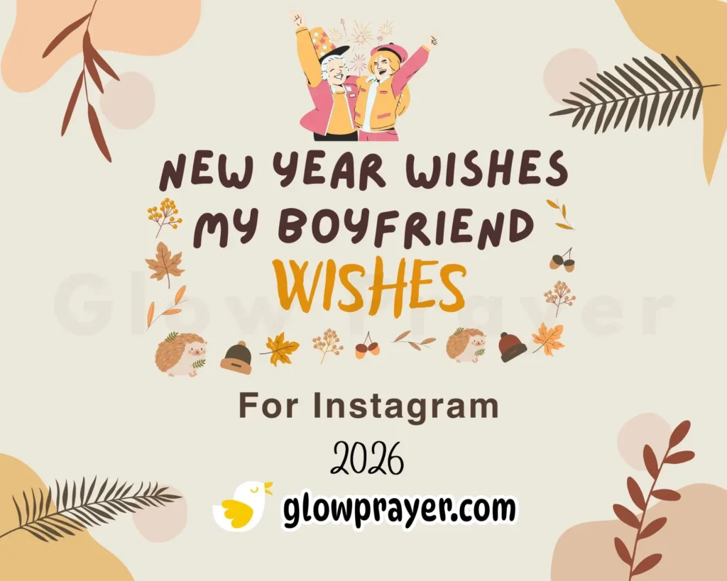 Happy New Year Wishes to My Boyfriend Filled with Love | Glow Prayer