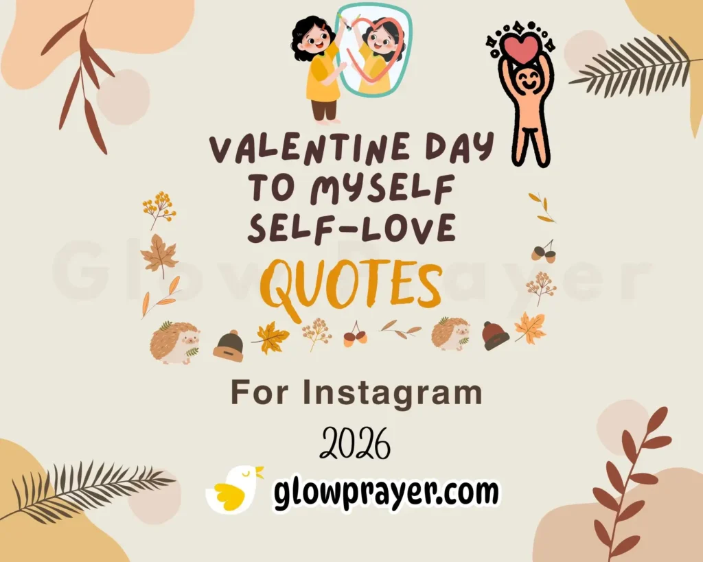 Happy Valentine Day to Myself Self-Love Quotes | GlowPrayer