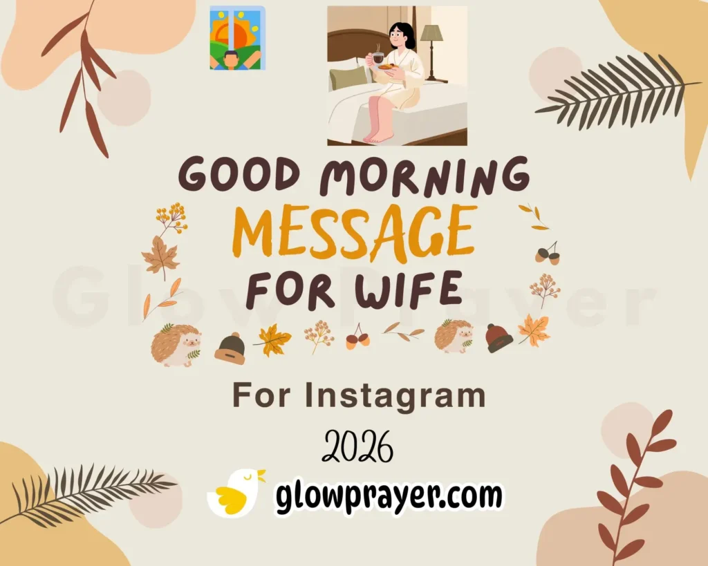 Good Morning Messages For Wife to Make Her Feel Loved Every Day | GlowPrayer