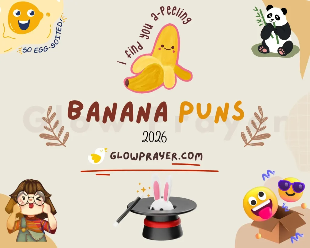 Banana Puns, Jokes & Captions for Kids, Adults & Social Media - Glowprayer