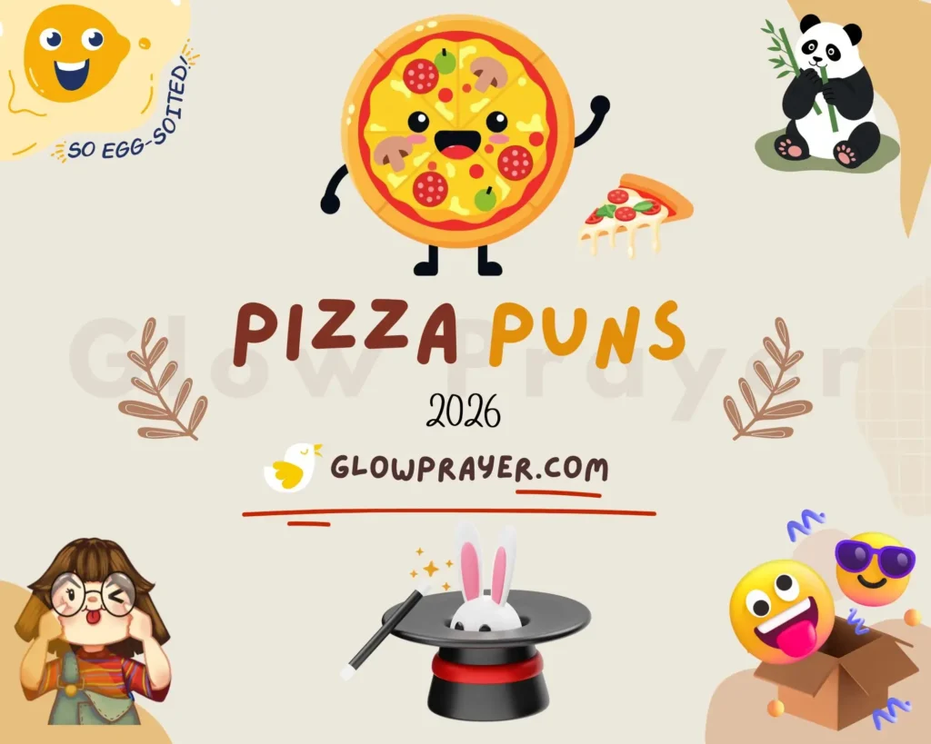 Pizza Puns Cheesy, Funny & Creative Jokes for Every Occasion - Glow Prayer