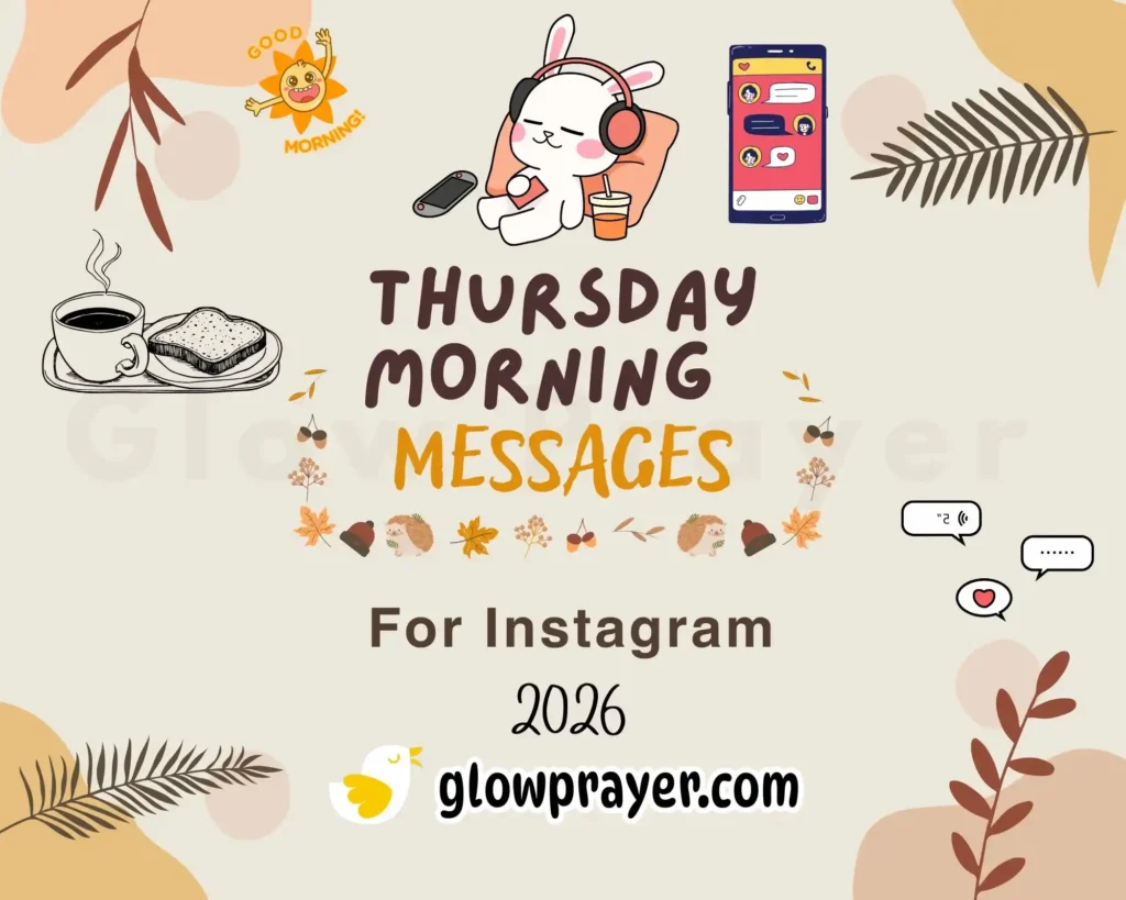 Thursday Morning Messages That Inspire, Motivate & Make Everyone Smile | GlowPrayer