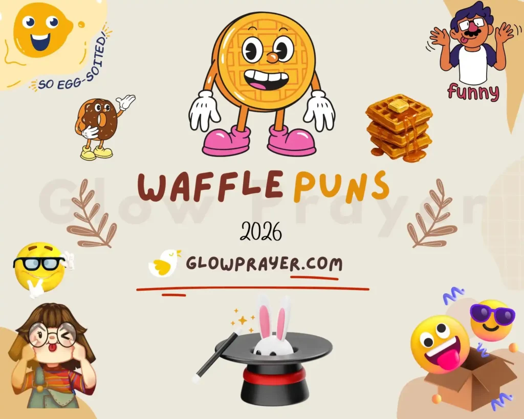 Best Waffle Puns 🧇 2026 Funny, Clever, Romantic & Instagram Captions | GlowPrayer