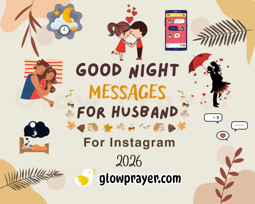 Good Night Message for Husband Romantic, Heart Touching & Wishes That Strengthen Your Love Tonight 💖 | Glow Prayer