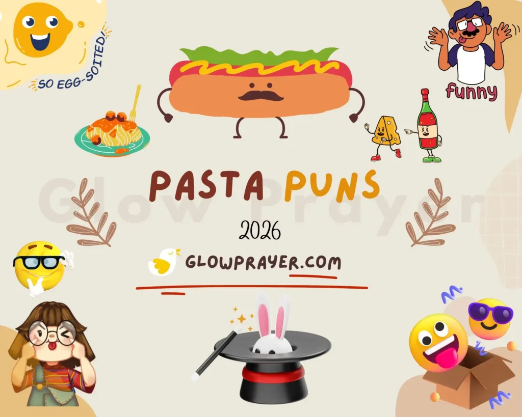 Pasta Puns 🍝 You Won’t Believe How Funny These One-Liners, Love & Caption Ideas Get! | Glow Prayer