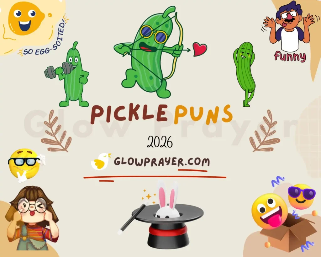 Pickle Puns for Every Mood (Funny, Love, Birthday & Kids) | GlowPrayer
