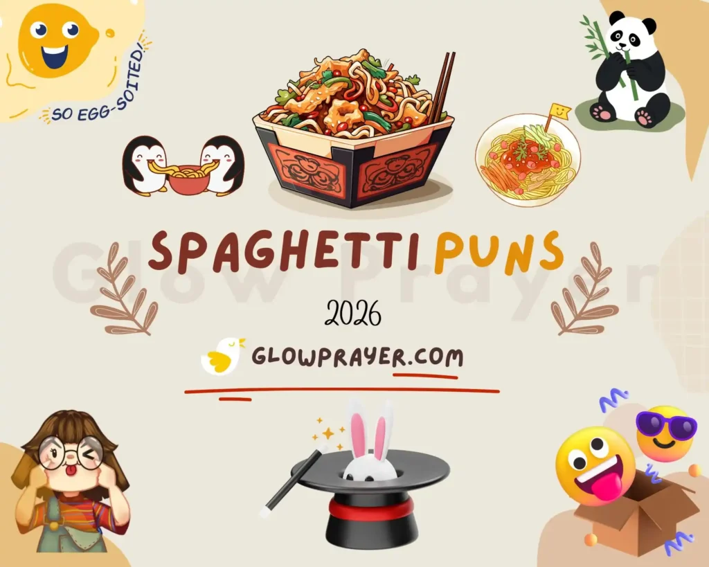 Spaghetti Puns 🍝 Are So Funny, You’ll Be Twirling with Laughter | Glow Prayer
