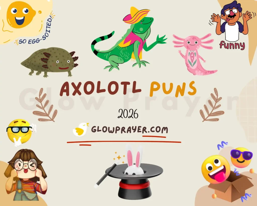 Axolotl Puns & Jokes That Will Make You Smile A-Lotl in 2026 | GlowPrayer