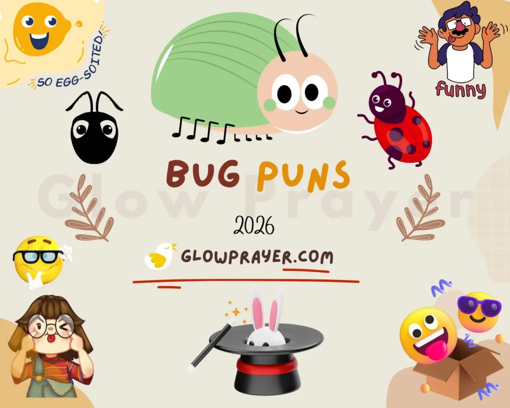 Bug Puns and Insect Jokes for Every Mood Funny, Cute, Clever & Dirty 🐝😂 | GlowPrayer