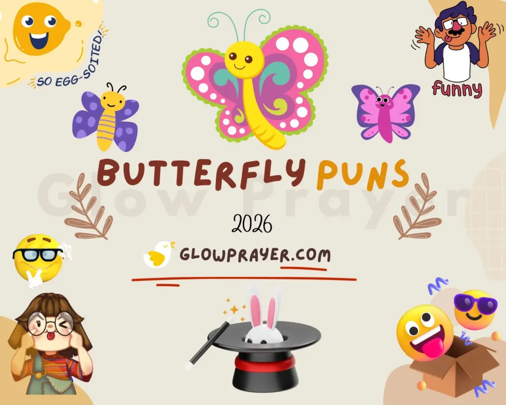 Butterfly Puns That Are Funny, Flirty, Family-Friendly & Viral-Worthy 🦋🔥 | GlowPrayer