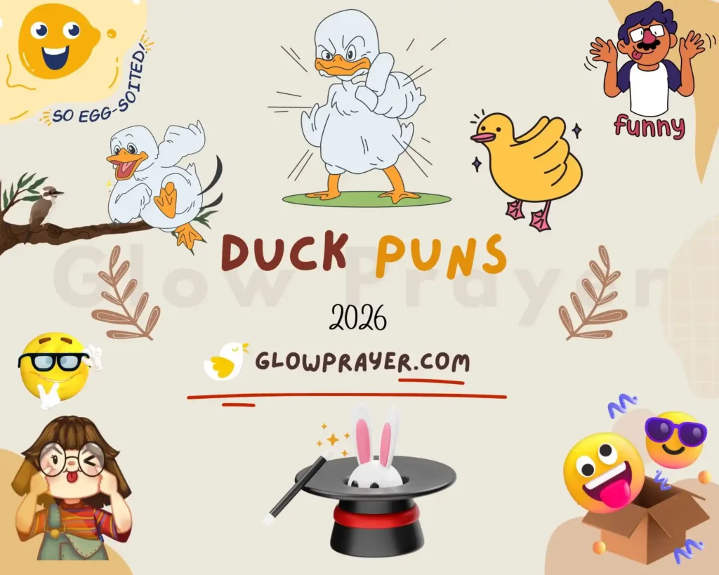 Clever Duck Puns, One-Liners & Captions for Every Occasion 🦆📸 | GlowPrayer