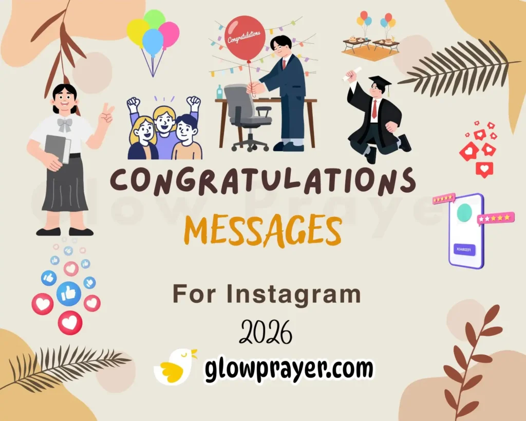 Congratulations Messages for Every Occasion Best Wishes, Quotes, Replies & Examples | GlowPrayer