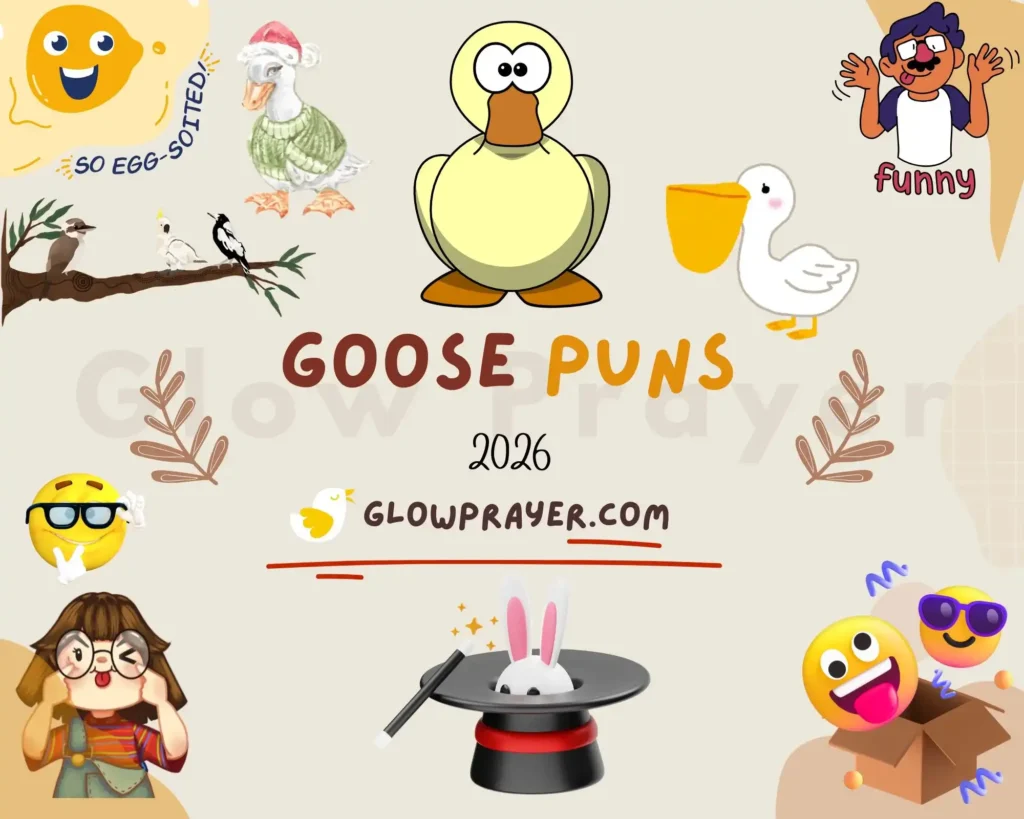 Goose Puns for Instagram, Birthdays & Everyday Laughs 🪿 Clever One-Liners Included | GlowPrayer