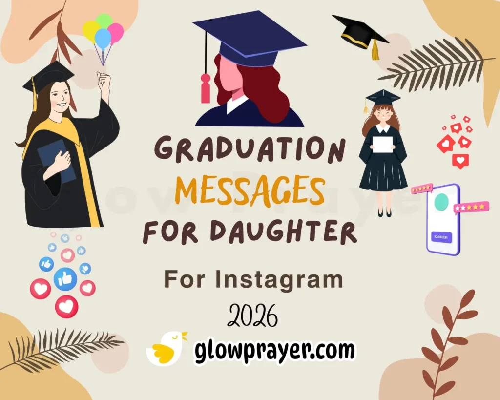 Graduation Message for Daughter Sweet Words for Her Big Day | GlowPrayer