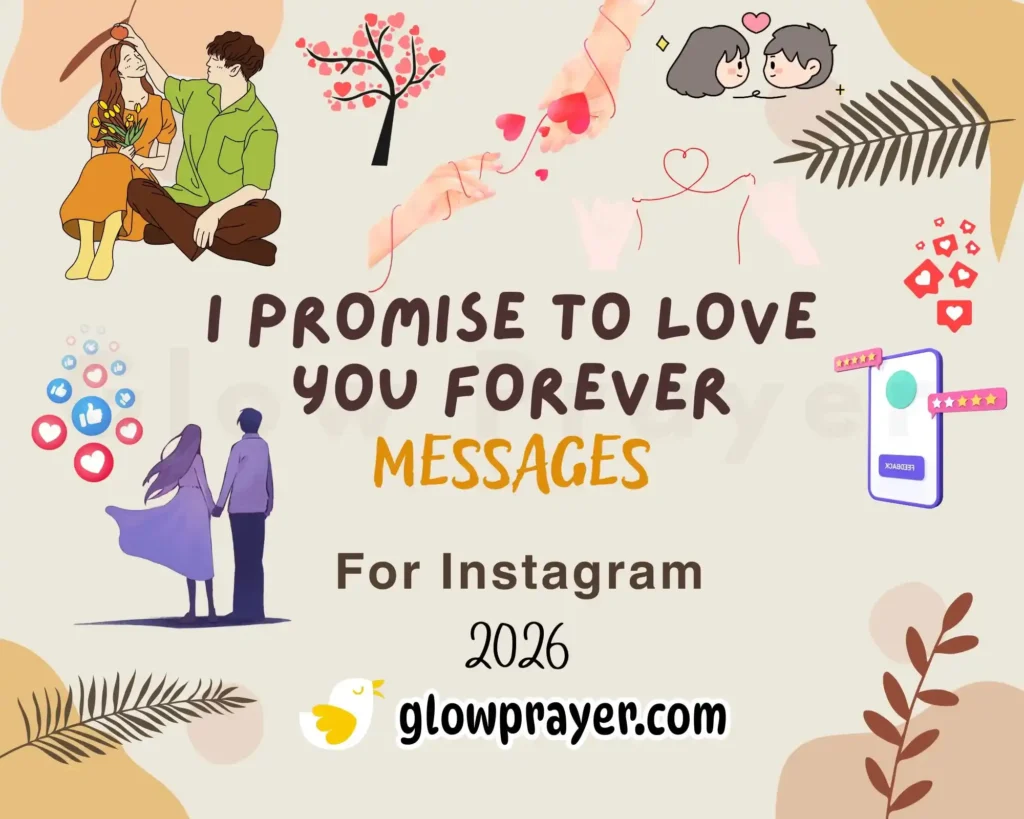 I Promise to Love You Forever Message Heartfelt Words for Him, Her & My Love | GlowPrayer