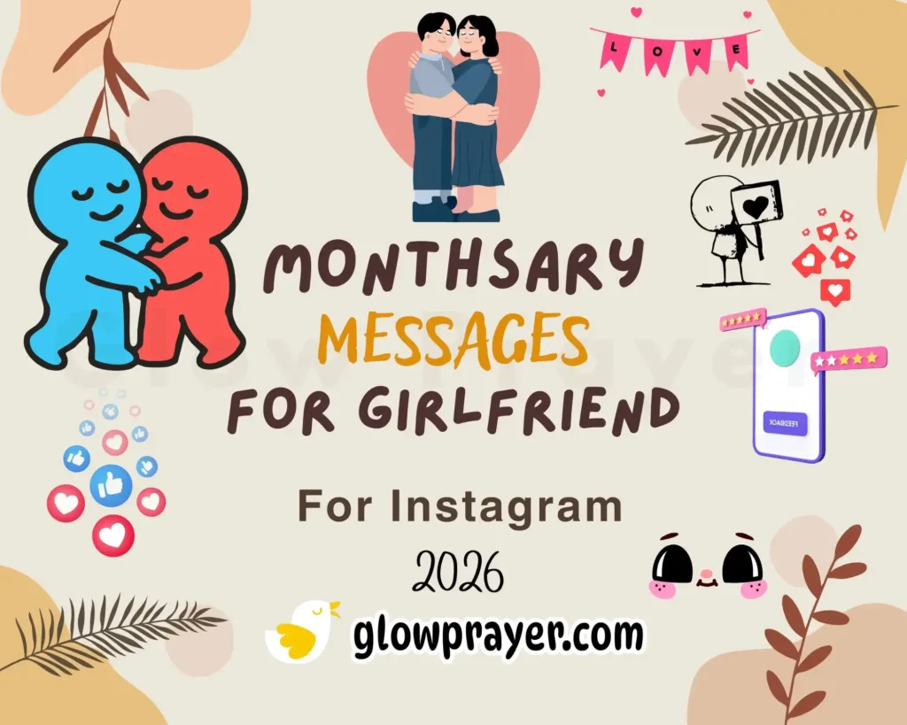 Monthsary Message for Girlfriend Romantic, Emotional & Cute Texts to Melt Her Heart | GlowPrayer
