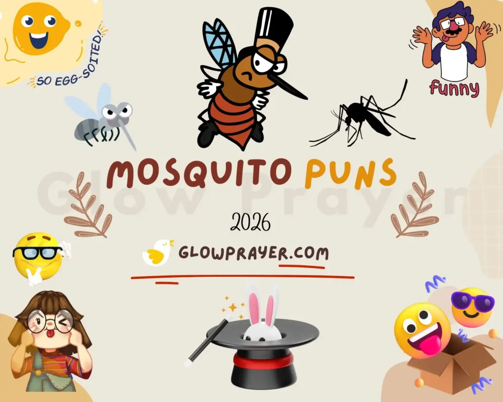 Mosquito Puns That Bite Back Cute, Dirty & Funny Buzzing Jokes 🦟🤣 | GlowPrayer