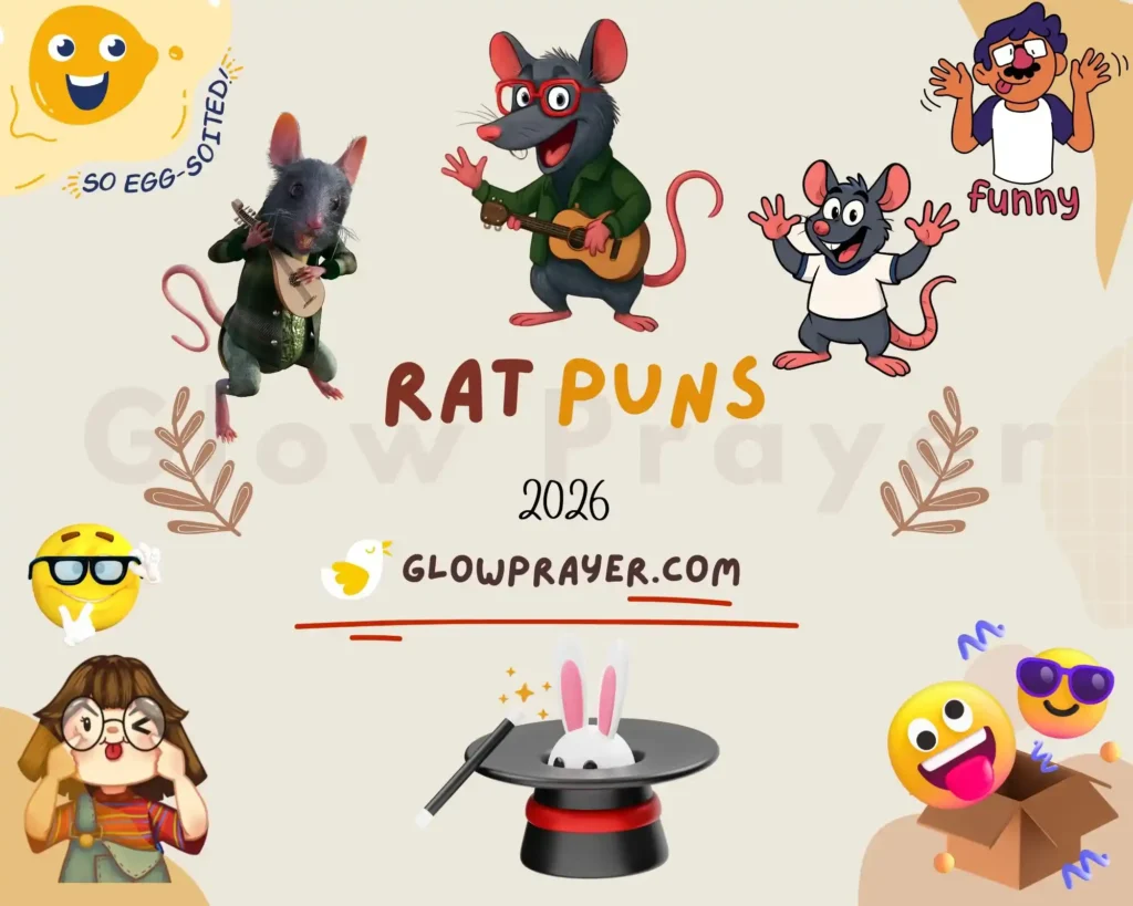 Rat Puns That Will Make You Squeak With Laughter Instantly 🧀🐀 | GlowPrayer