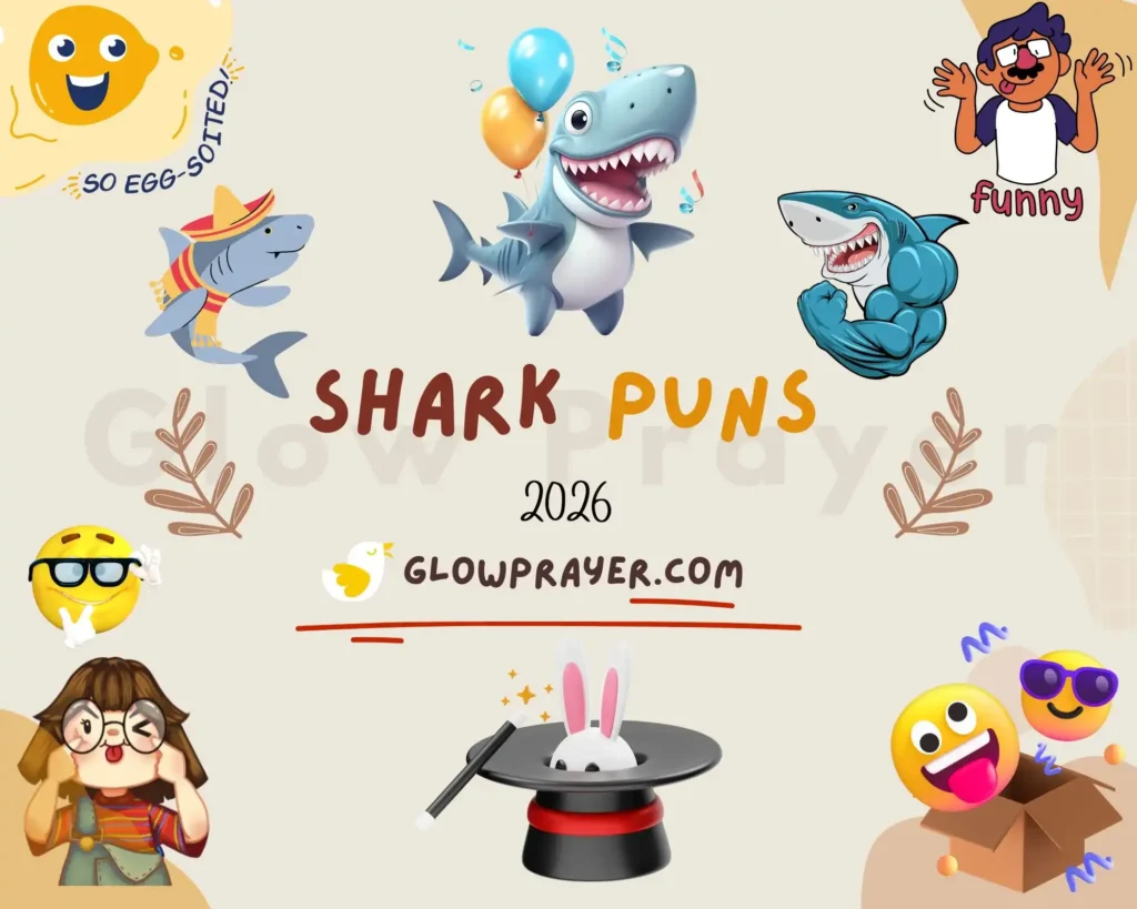 Shark Puns Guide Funny One-Liners, Love Puns, Kids Jokes & Instagram Captions That Go Viral | GlowPrayer