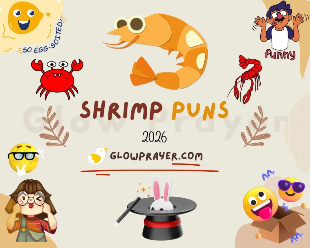 Shrimp Puns That Will Make You Laugh (Funny, Cute & Instagram-Worthy Shrimp Jokes) | GlowPrayer