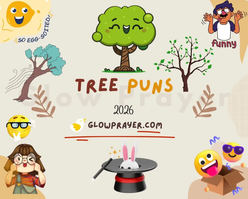 Tree Puns That Will Leaf You Laughing Out Loud 🌳😂 (2026 Edition) | GlowPrayer