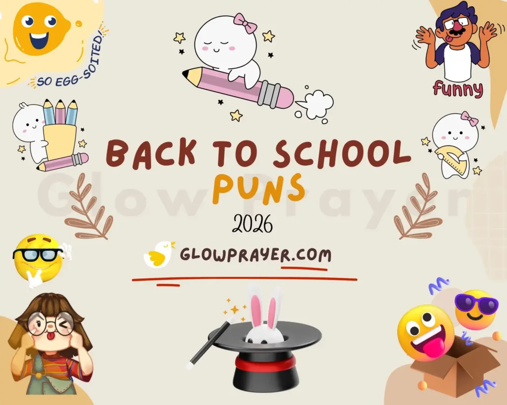 Back to School Puns, Jokes & One-Liners for a Fun School Year | GlowPrayer