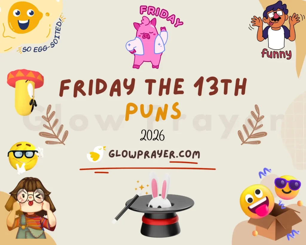 Friday the 13th Puns for Instagram, Memes & Viral Laughs | GlowPrayer