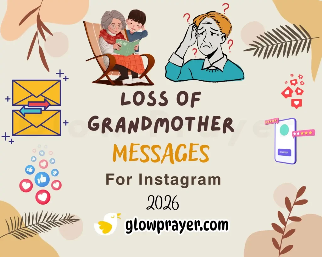 Loss of Grandmother Messages, Sympathy Quotes & Words of Comfort | GlowPrayer