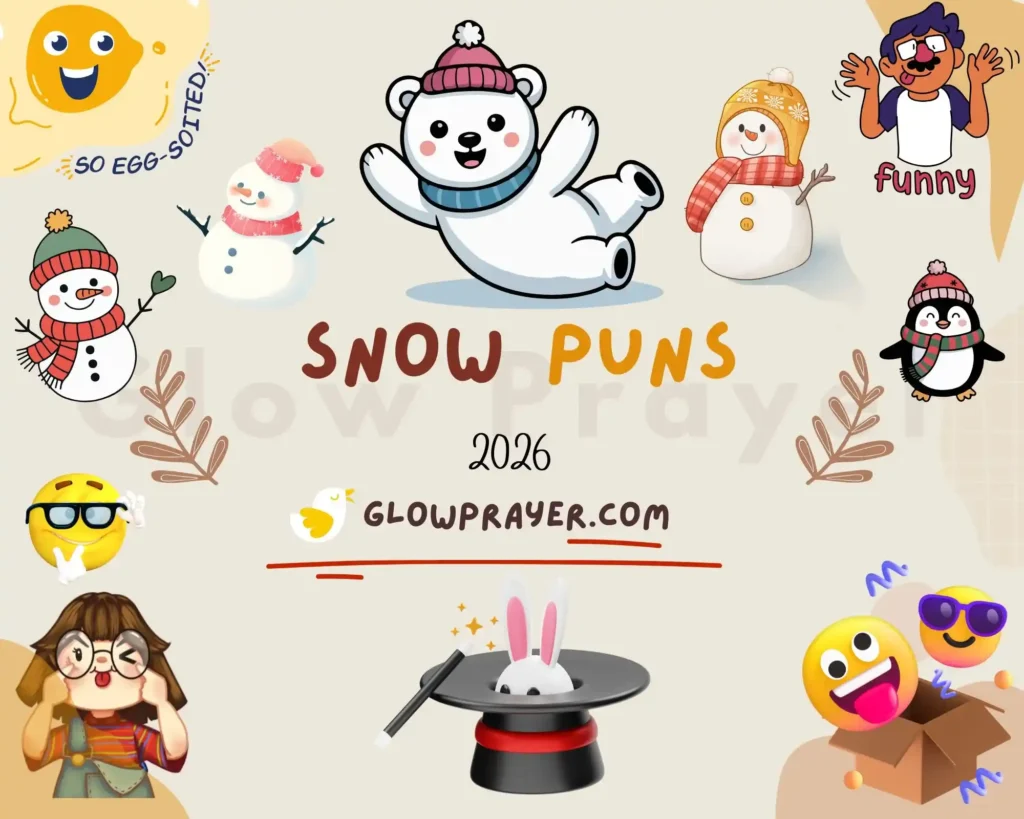 Snow Puns Ever Funny, Short & Instagram Captions ❄️📸 | GlowPrayer
